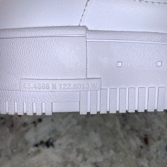 Women’s Nike Air Force 1 Pixel Sneakers White, Sz 9.5 - Picture 9 of 11